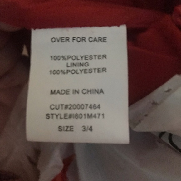 Red Prom Dress from Macy’s - Picture 2 of 2